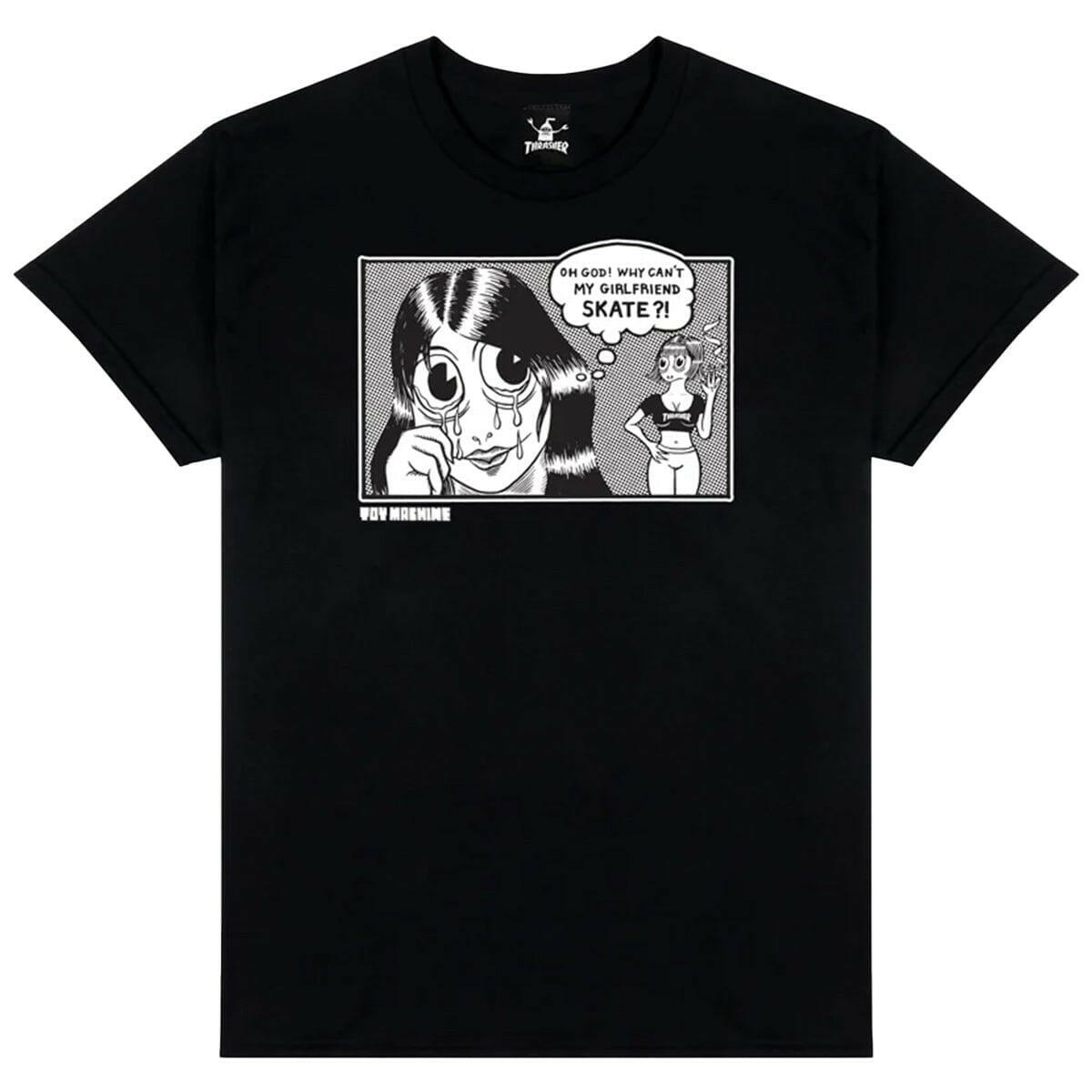 Thrasher - Toy Machine Girlfriend Tee Black.