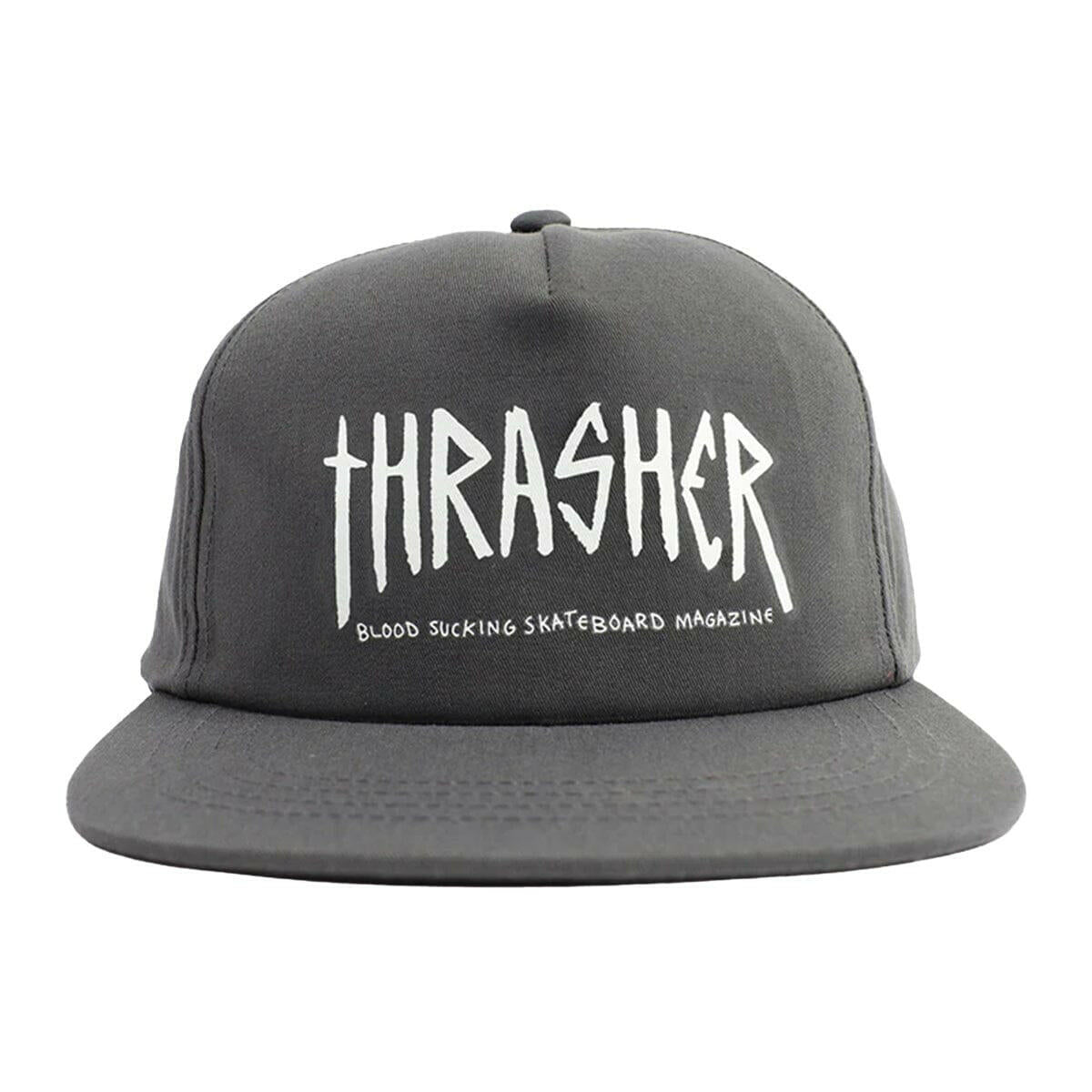 Thrasher - Toy Machine Scratch Snapback Charcoal.