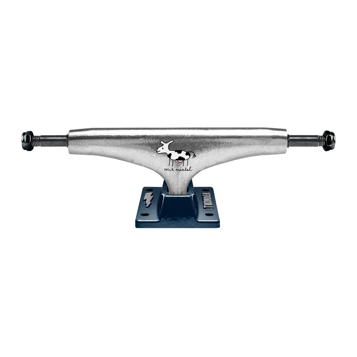 Thunder x Frog 148 skateboard truck, nick michel front view