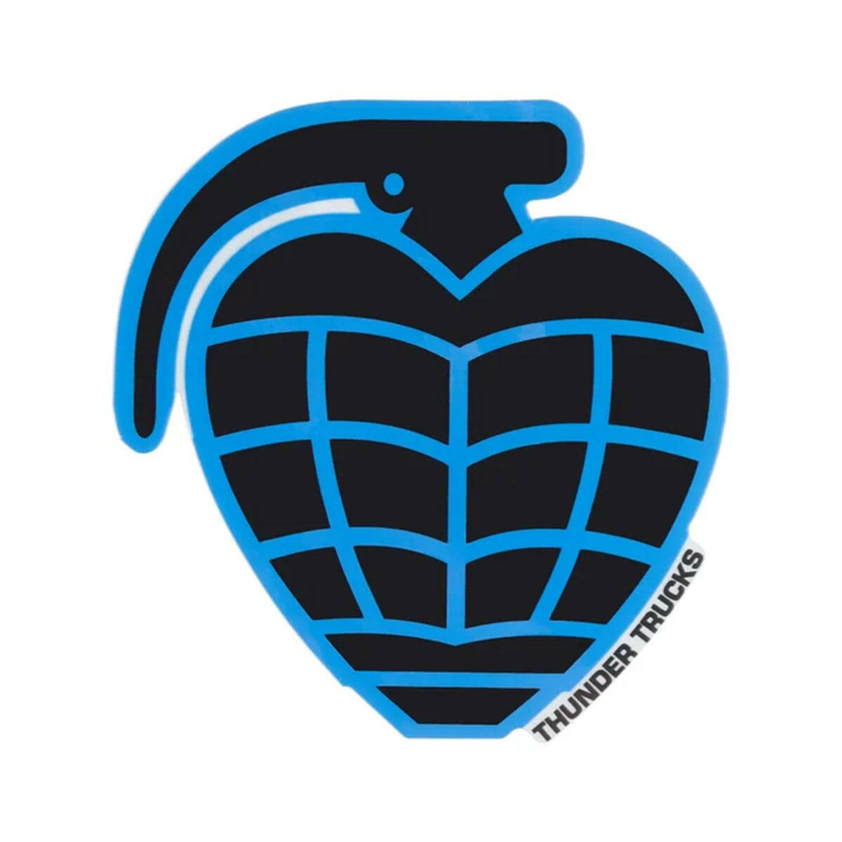 Thunder - Grenade Die Cut 4" Sticker.