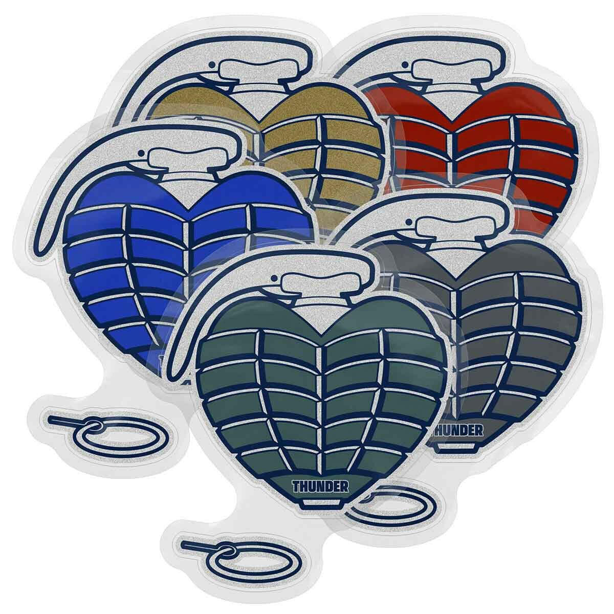 Thunder - OG Grenade 4" Sticker.