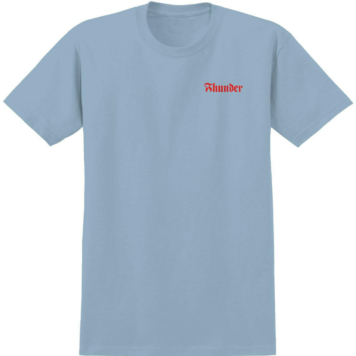Thunder - Screaming Skull Redux Tee Light Blue.