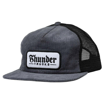 Thunder - Script Patch Snapback Charcoal.