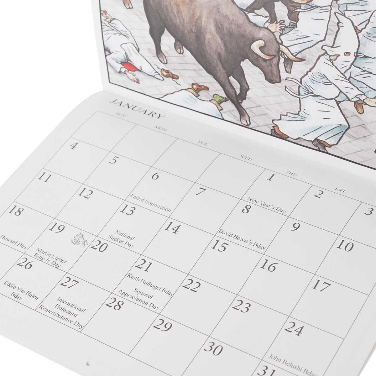 Anti Hero Todd Francis Calendar 2026 Inside