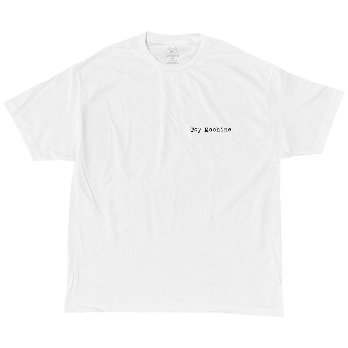 Toy Machine - Charred Cross Tee White.