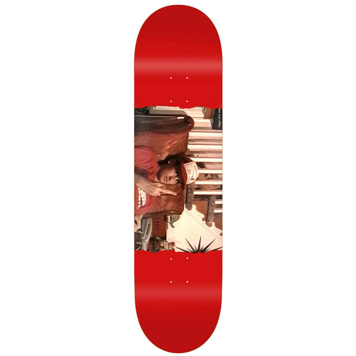 Toy Machine - Ed Templeton Flip 8.5 Skateboard Deck.