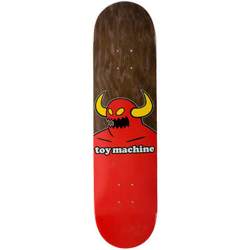 Toy Machine - Monster Brown 7.75 Skateboard Deck.