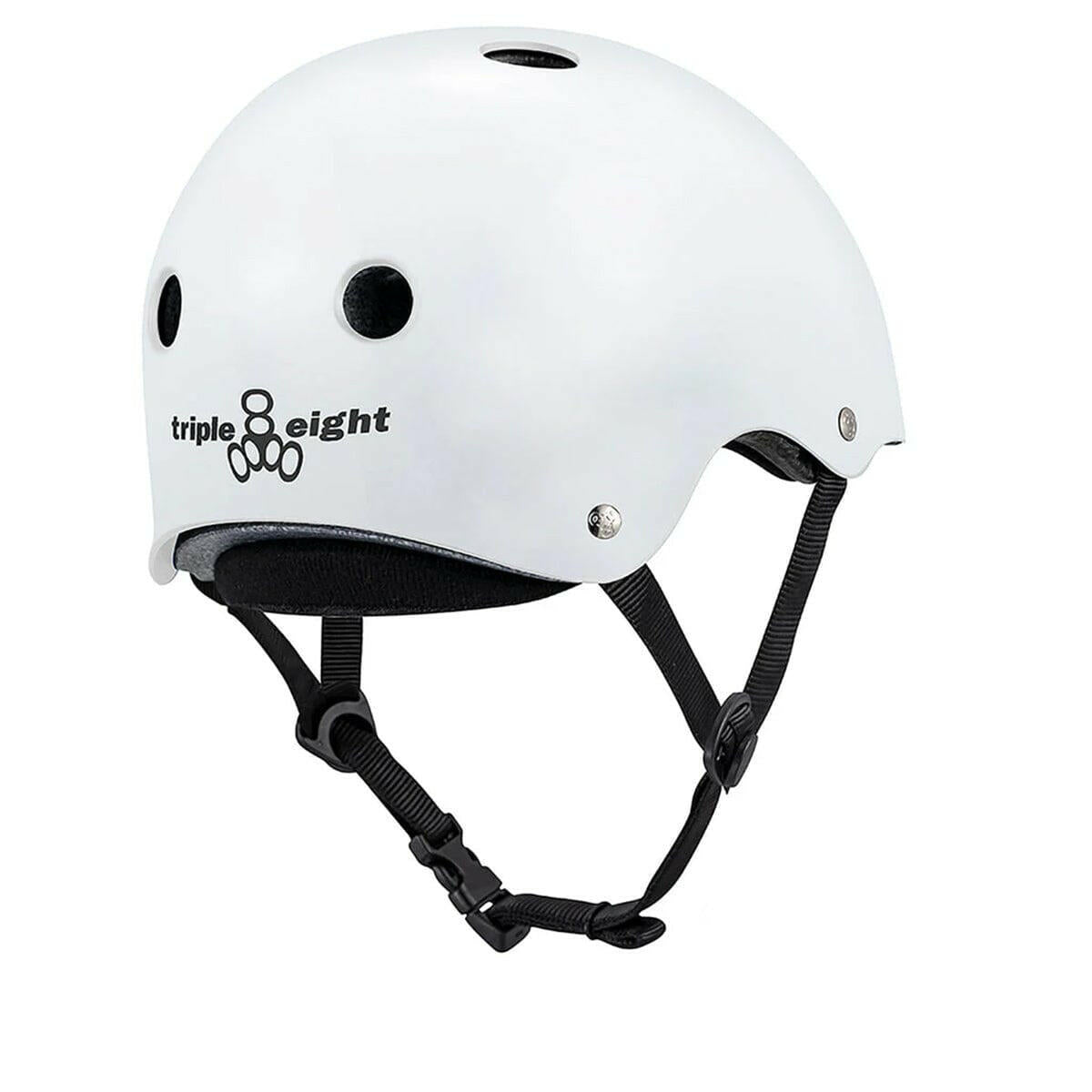 Triple 8 - Deep Cover Helmet White Glossy.