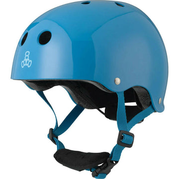Triple 8 - Lil 8 Certified Youth Helmet Blue Gloss.