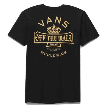 Vans - Checkerboard Society Tee Black.
