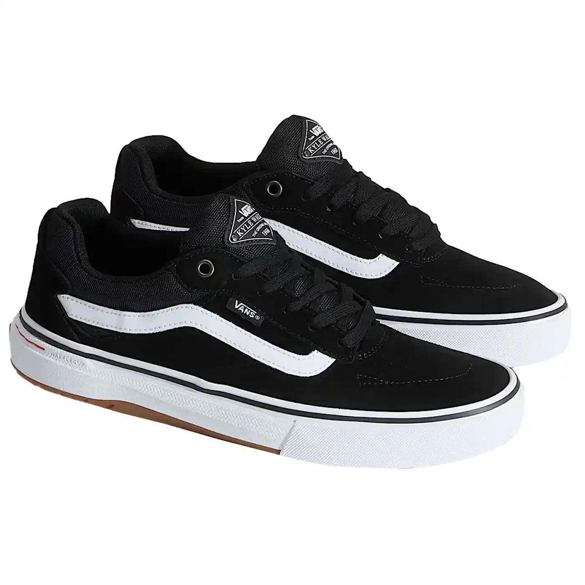 Vans Skate Kyle Walker Wafflecup Shoes Black/White