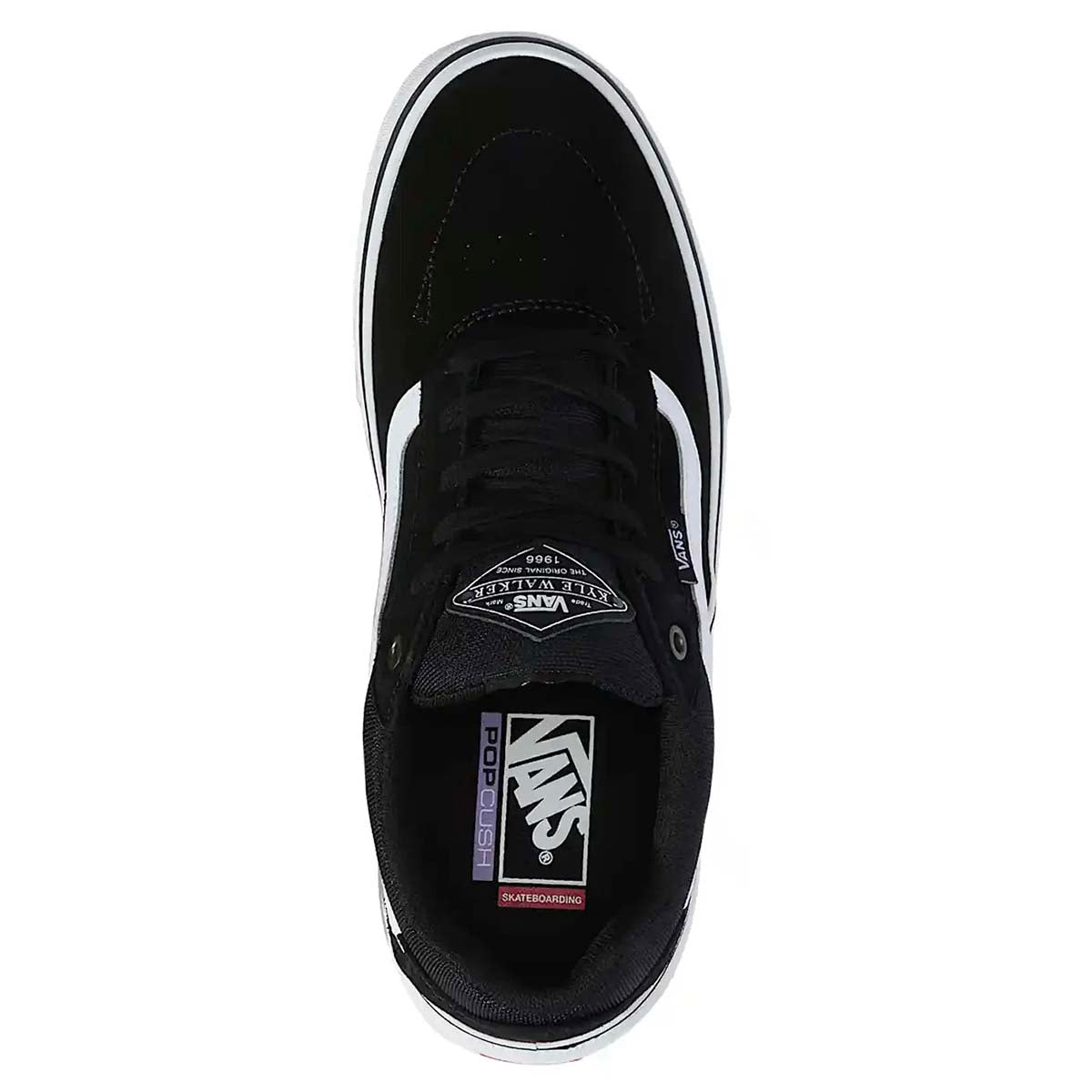Vans Skate Kyle Walker Wafflecup Shoes Black/White