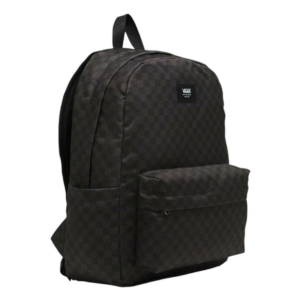 Vans - Old Skool Check Backpack Black/Charcoal.