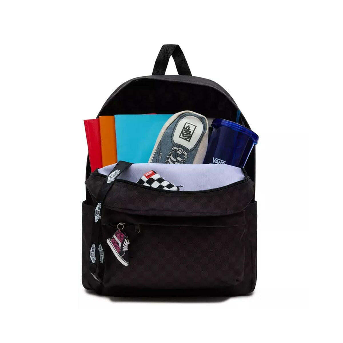 Vans Old Skool H2O Check Backpack Grey1