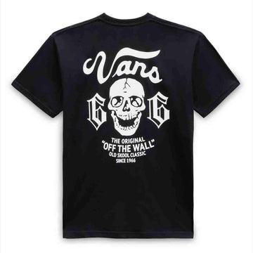 Vans - Old Skool Skull Tee Black.
