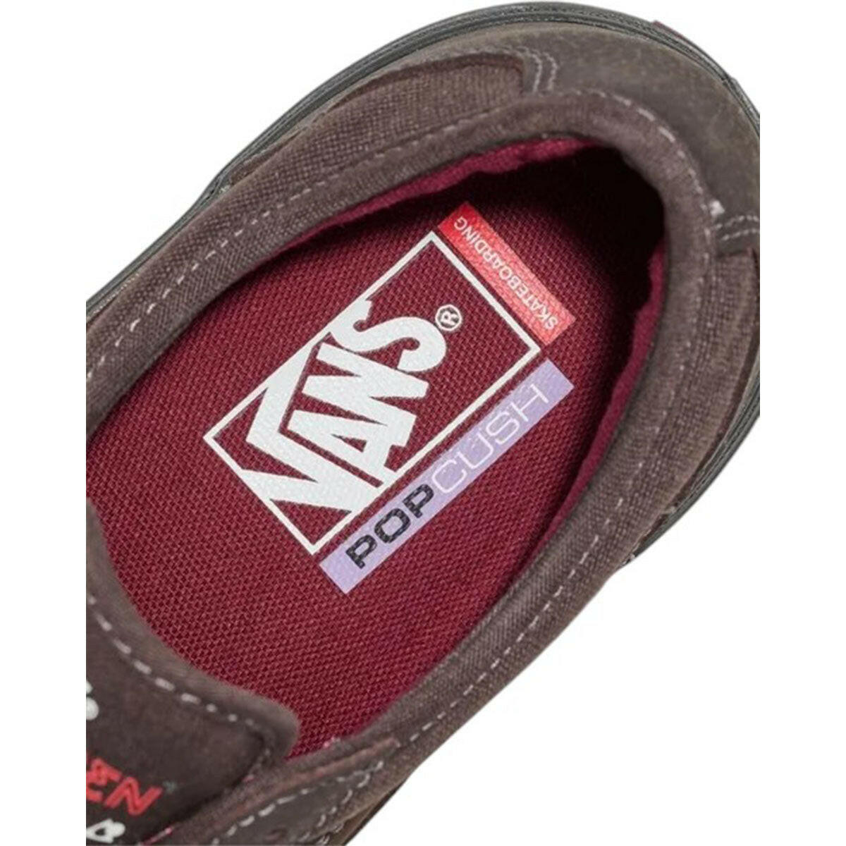 Vans - Skate Curren Caples Shoes Dark Brown.