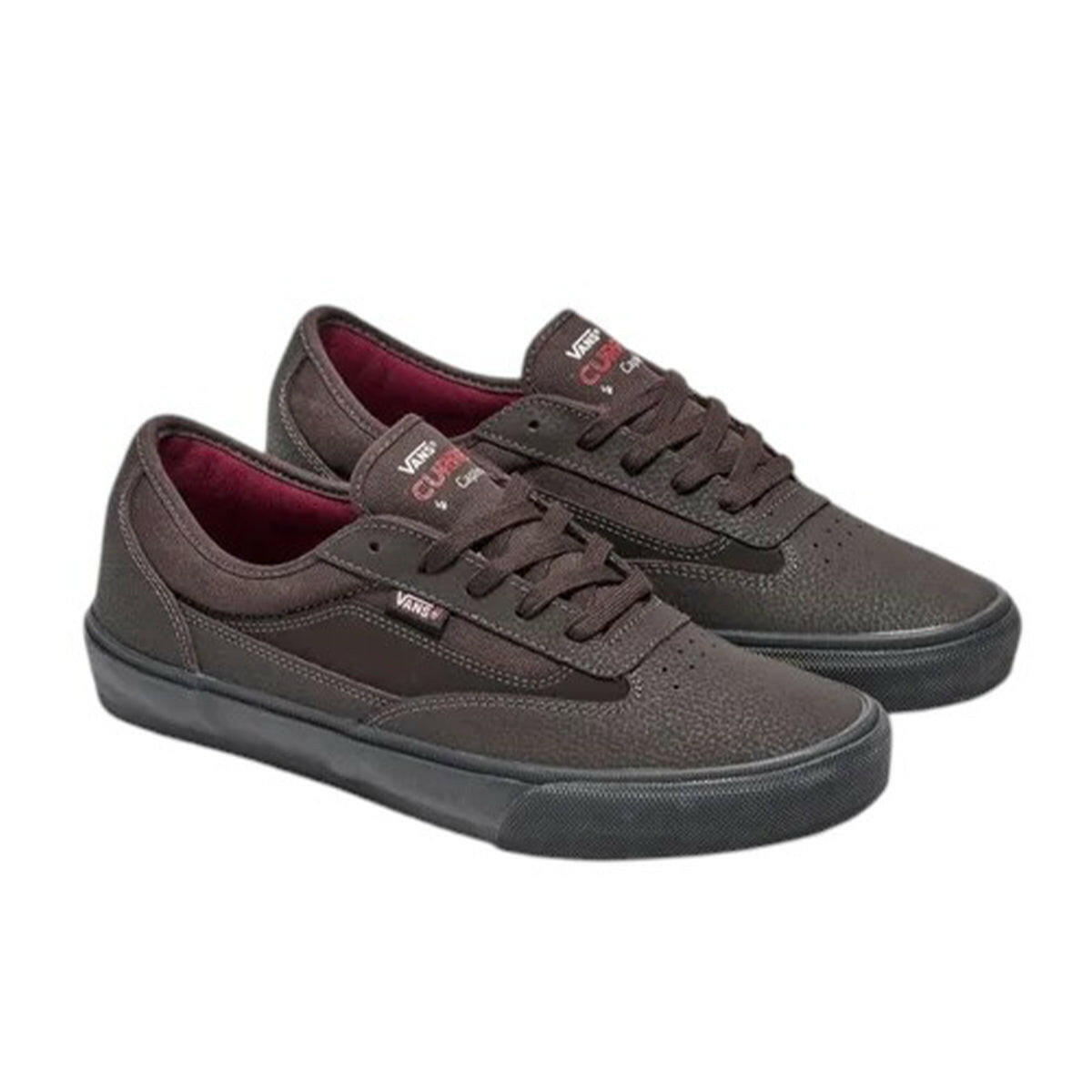 Vans - Skate Curren Caples Shoes Dark Brown.