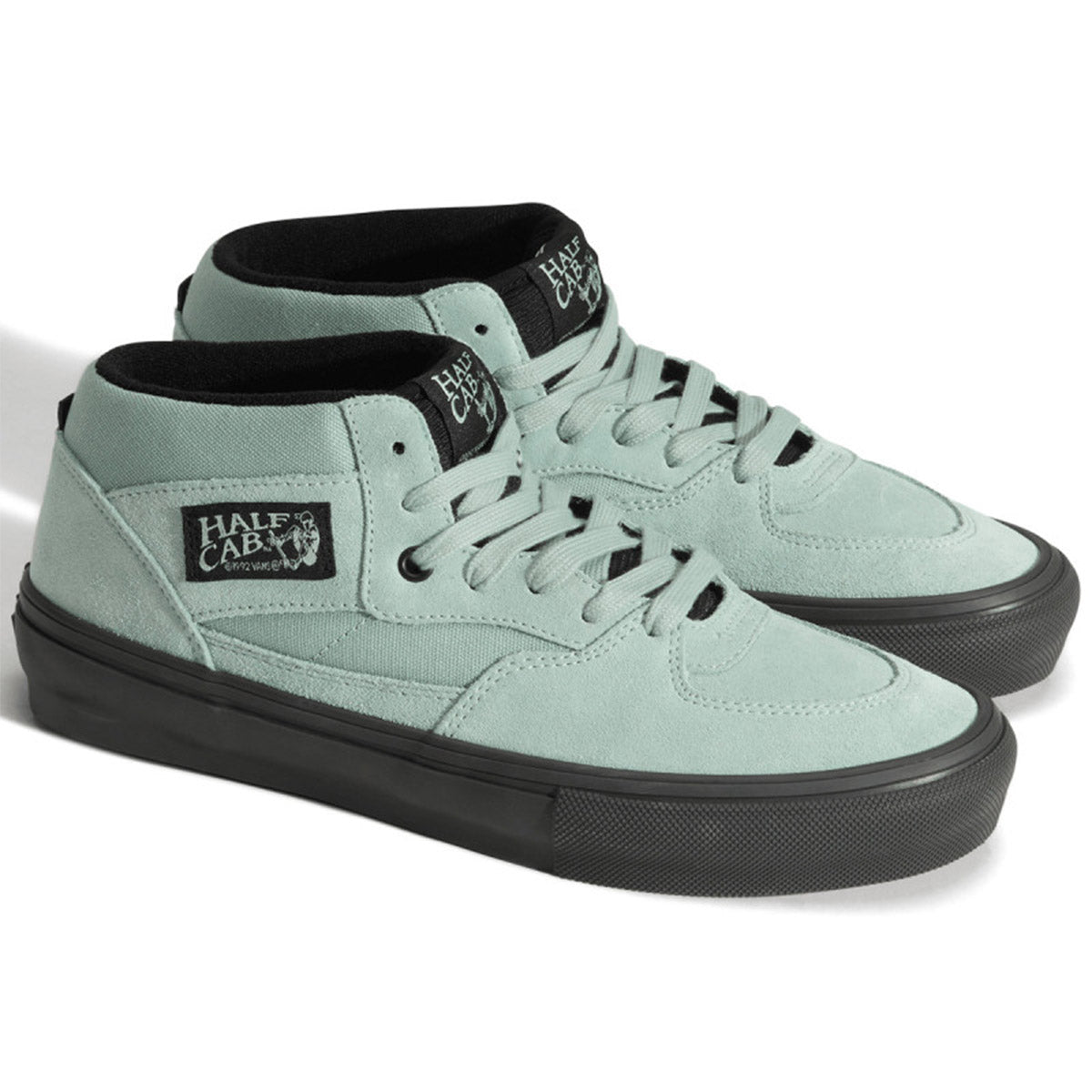 Vans Skate Half Cab Skate Shoes Gray/Olive - Main Image