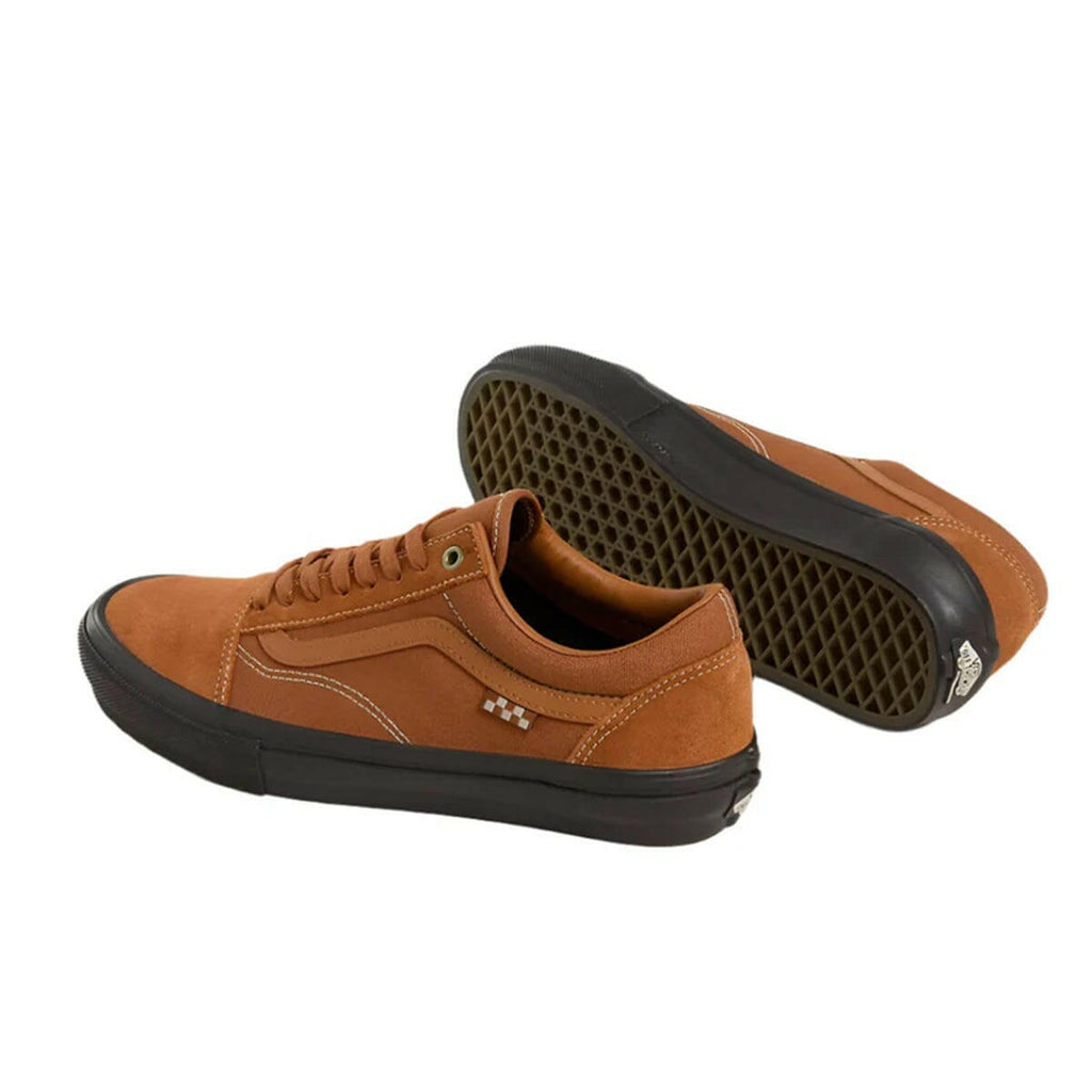 Vans Skate Old Skool Shoes Sienna/Chocolate