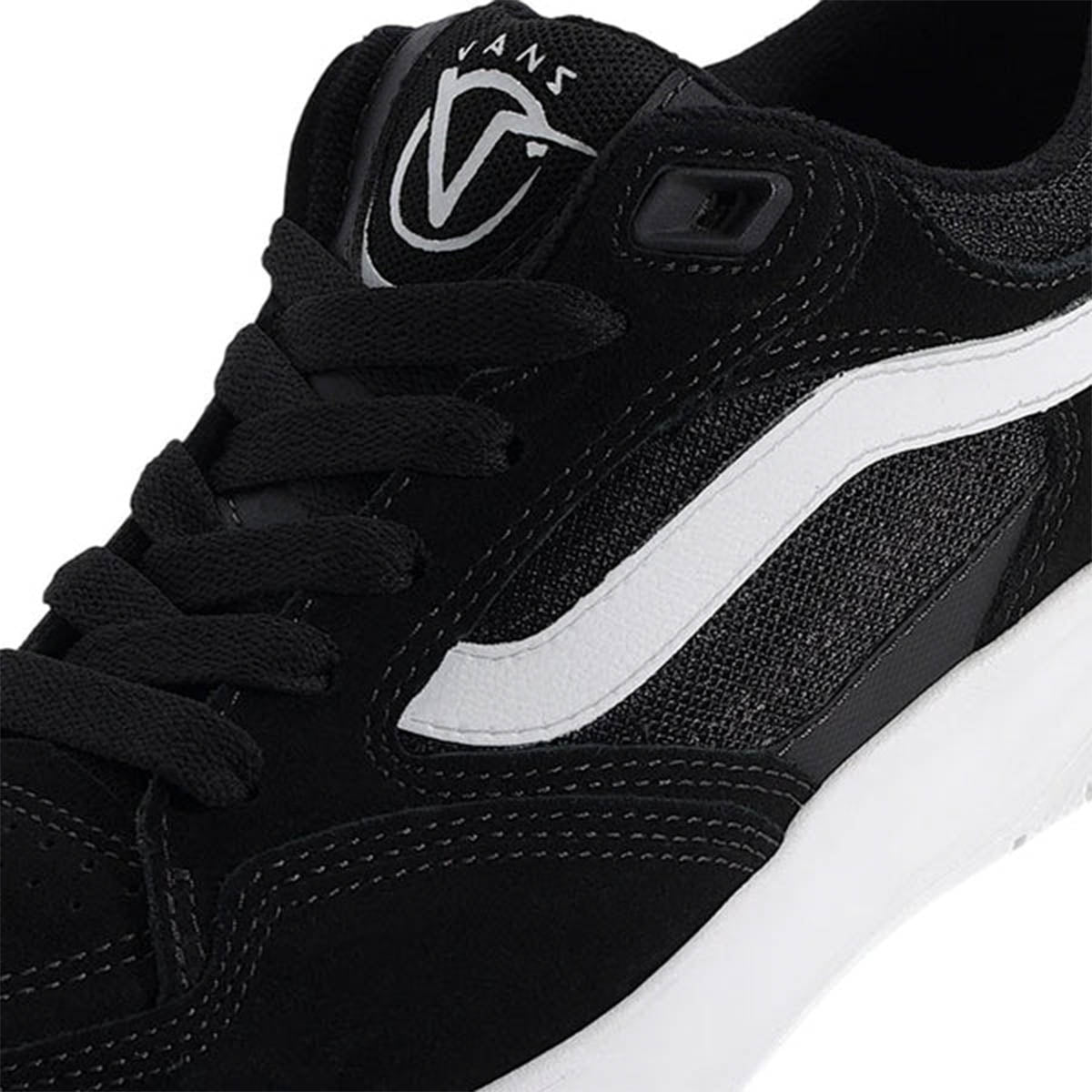 Vans Skate Rowan Z3 Shoes Black/White/Red Detail