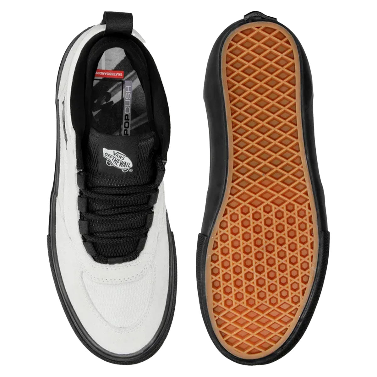 Vans Skate Safe Low Atiba Shoes Bone White/Black