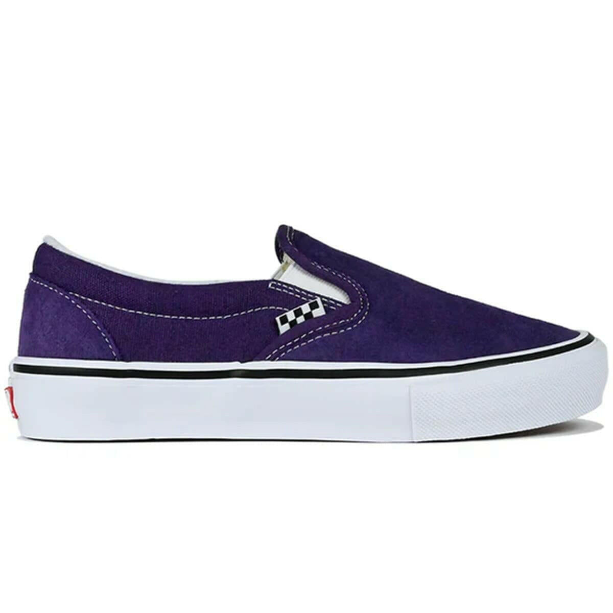 Vans - Skate Slip On Shoes Purple/Black.