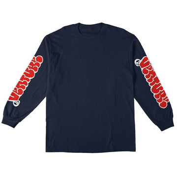 Venture - Throw Sleeves L/S Tee Navy.