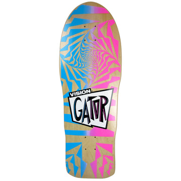 Vision - Gator II Natural Fade 10.25 Reissue Skateboard Deck.