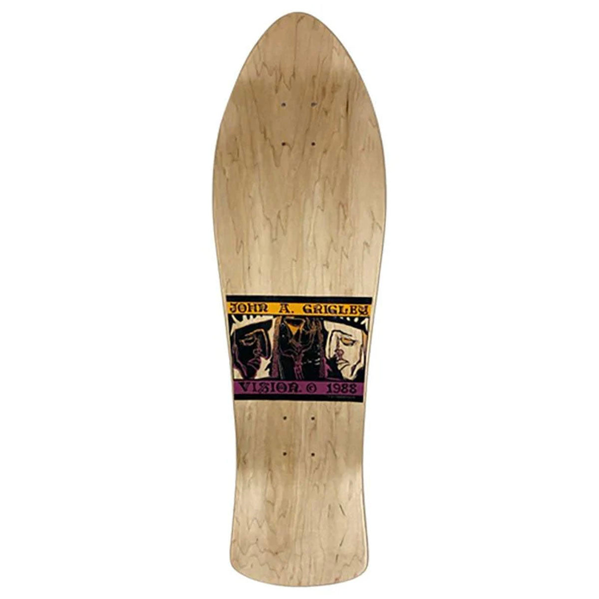 Vision - John Grigley III Love LTD 9.75 Reissue Skateboard Deck.