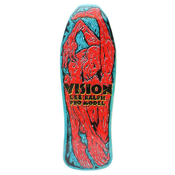 Vision - Lee Ralph Modern Turquoise 10.25 Reissue Skateboard Deck.