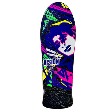 Vision - Original MG Crackle LTD 10.0 Reissue Skateboard Deck.