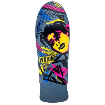 Vision - Original MG Grey LTD 10.0 Reissue Skateboard Deck.