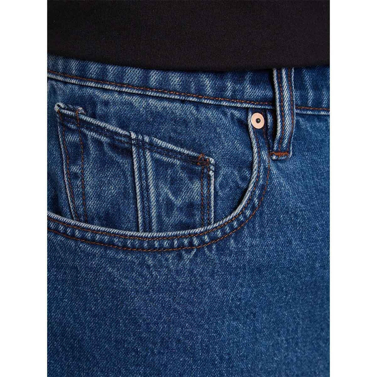 Volcom - Billow Denim Shorts Oliver Mid Blue.