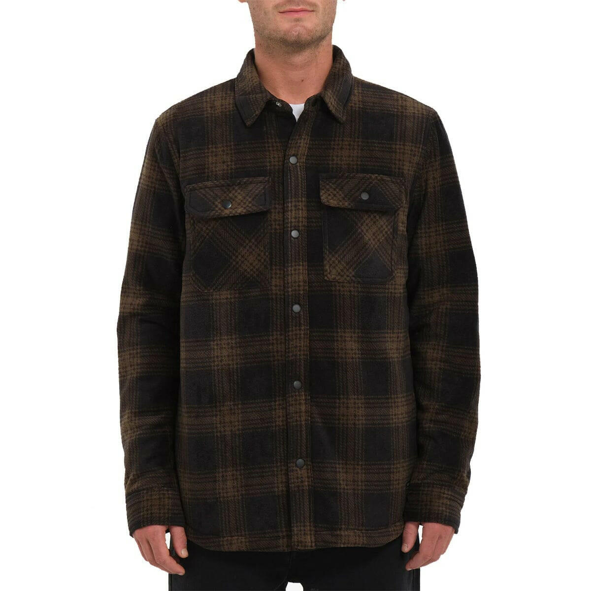 Volcom - Bowered Fleece L/S Jacket Bison.