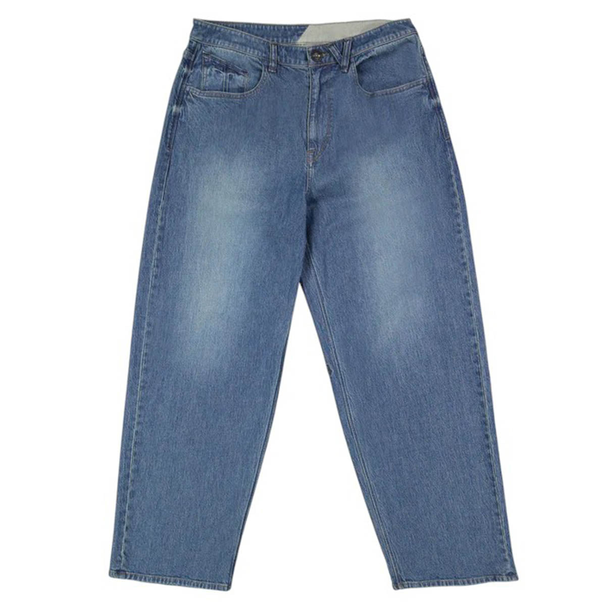 Volcom Chillow Denim Jeans Park Blue Front