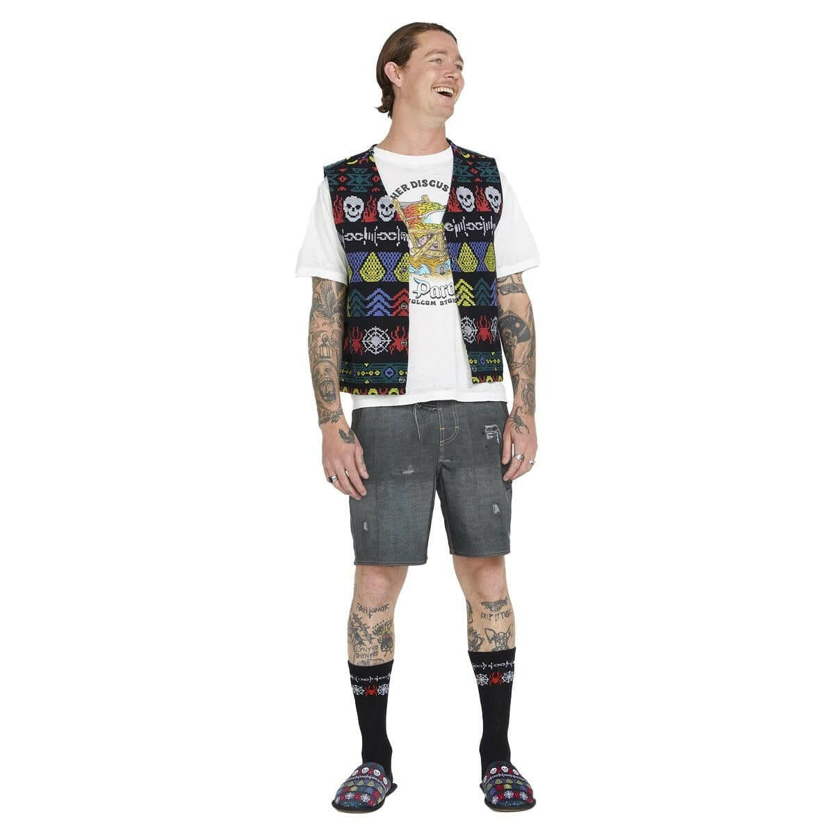 Volcom - Skate Vitals Collin Provost Mod 18 Shorts Black.