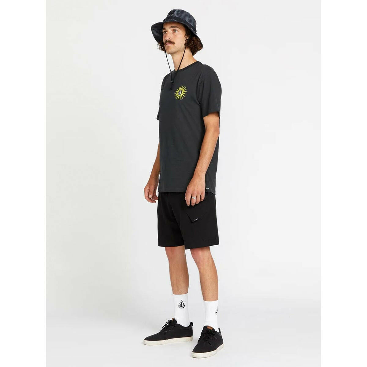 Volcom - Country Days Hybrid Shorts Black.