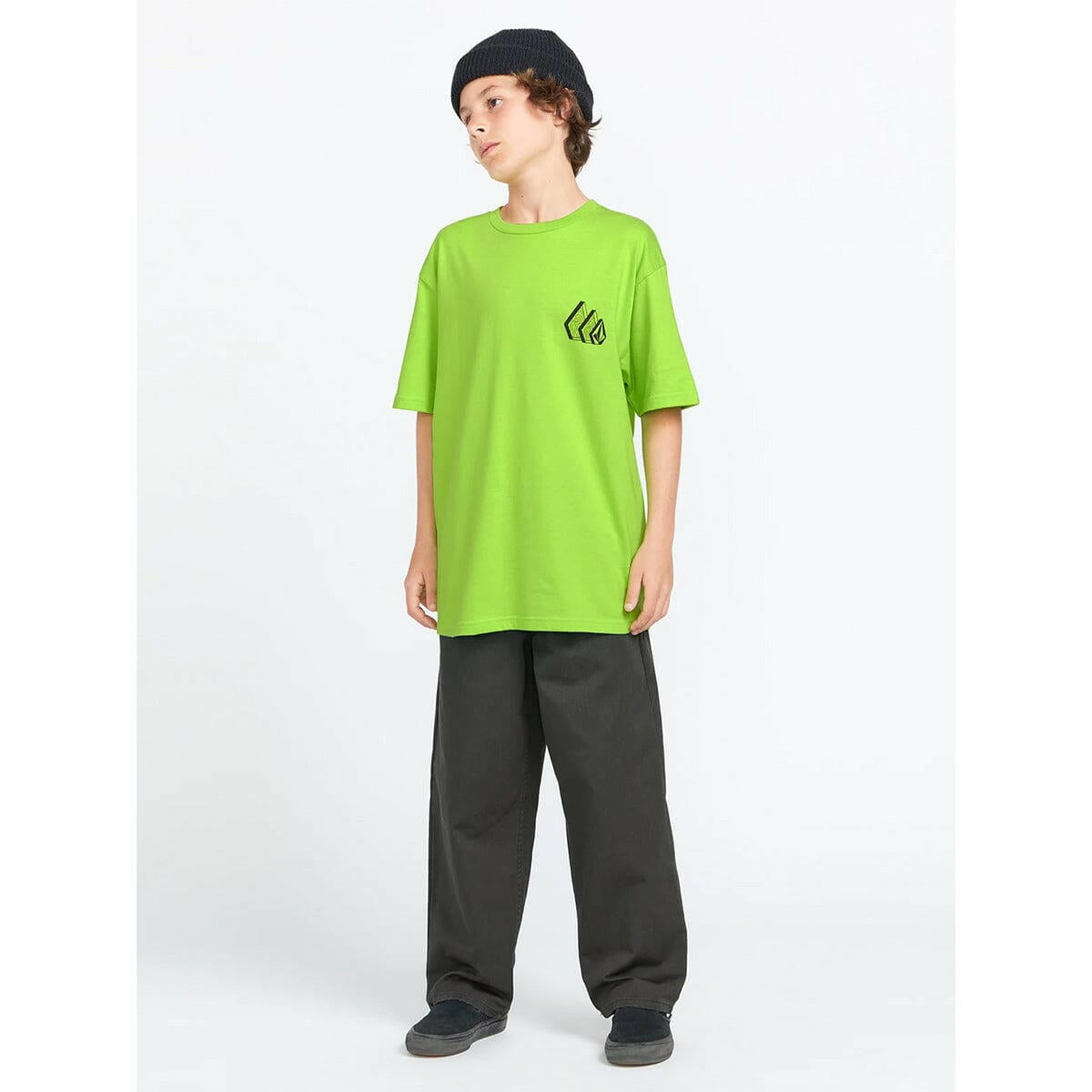 Volcom - Freazy Elastic Waist Youth Pants Stealth.