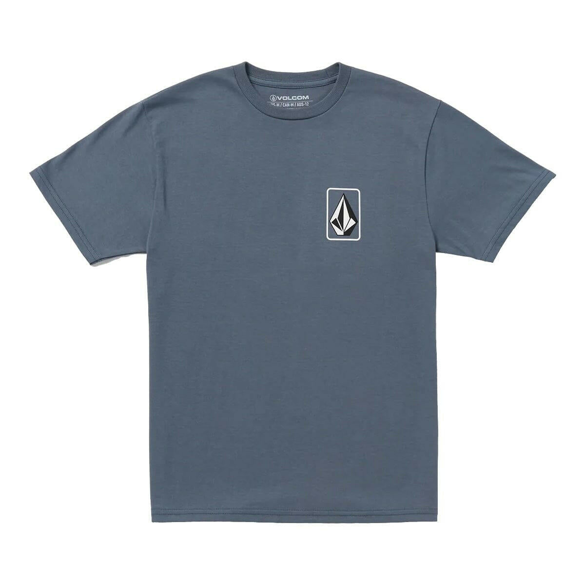 Volcom - Full Pipe Youth Tee Dark Slate.