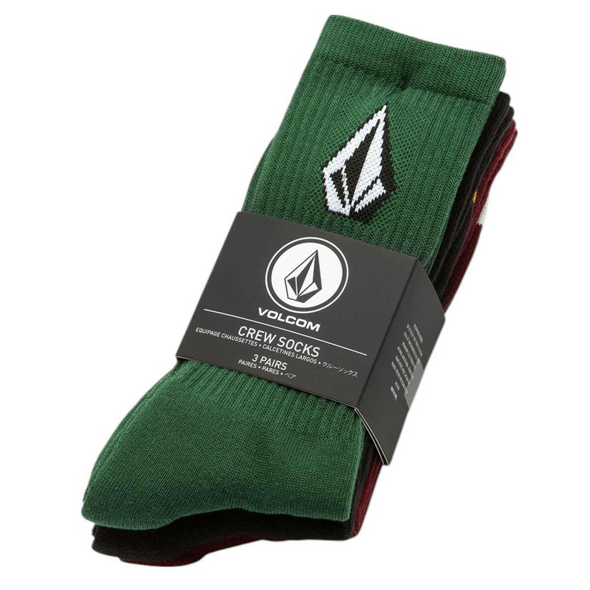 Volcom - Full Stone 3 Pack Socks Mix.