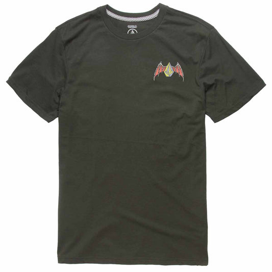 Volcom - Hessian Youth Tee Black Front