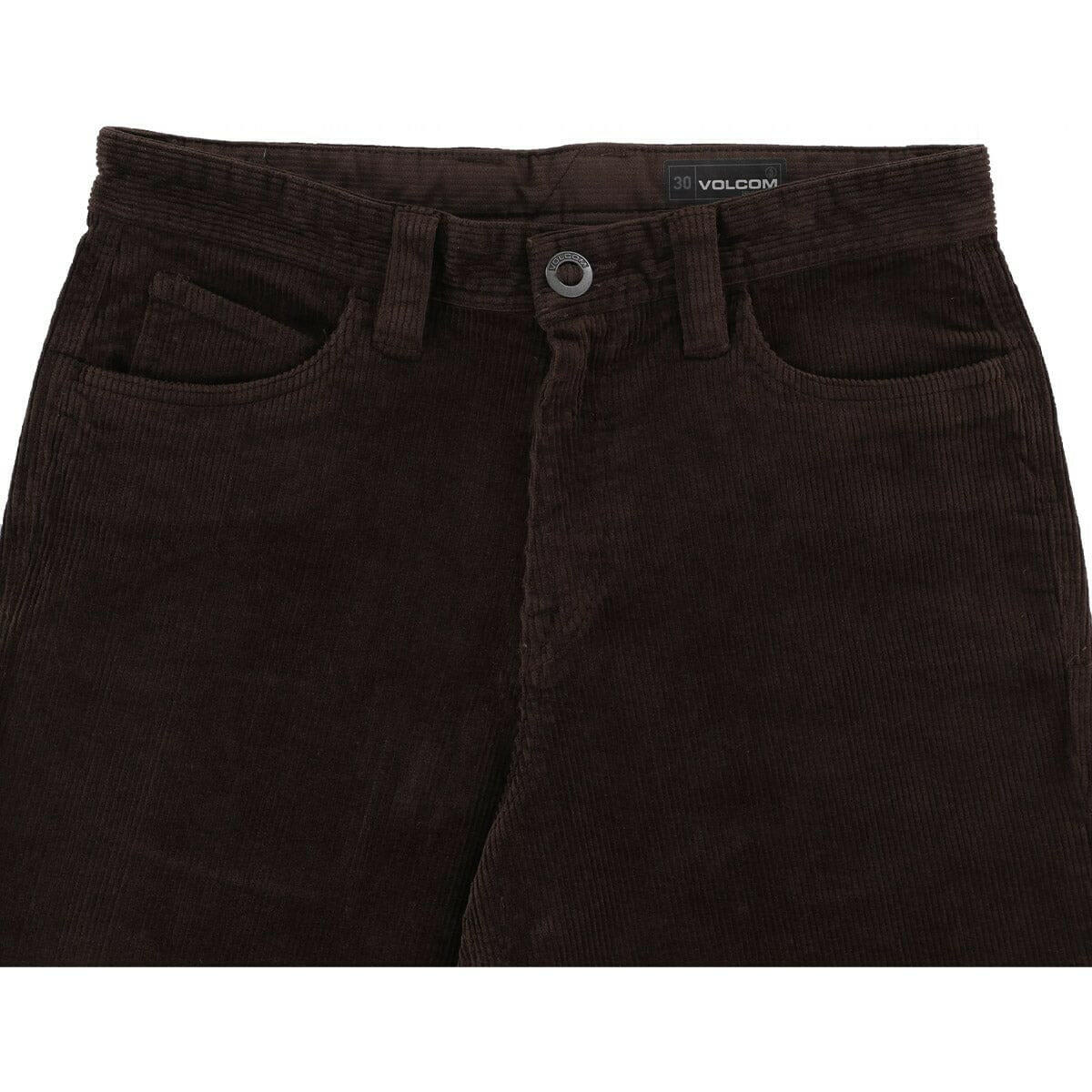 Volcom - Modown Relaxed Tapered Pants Dark Brown.