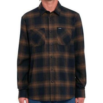 Volcom - Netastone Flannel Dark Earth.