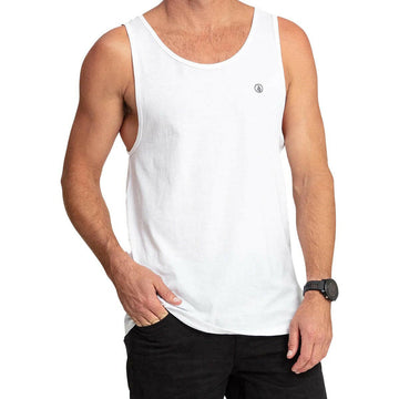 Volcom - Solid Tank White.