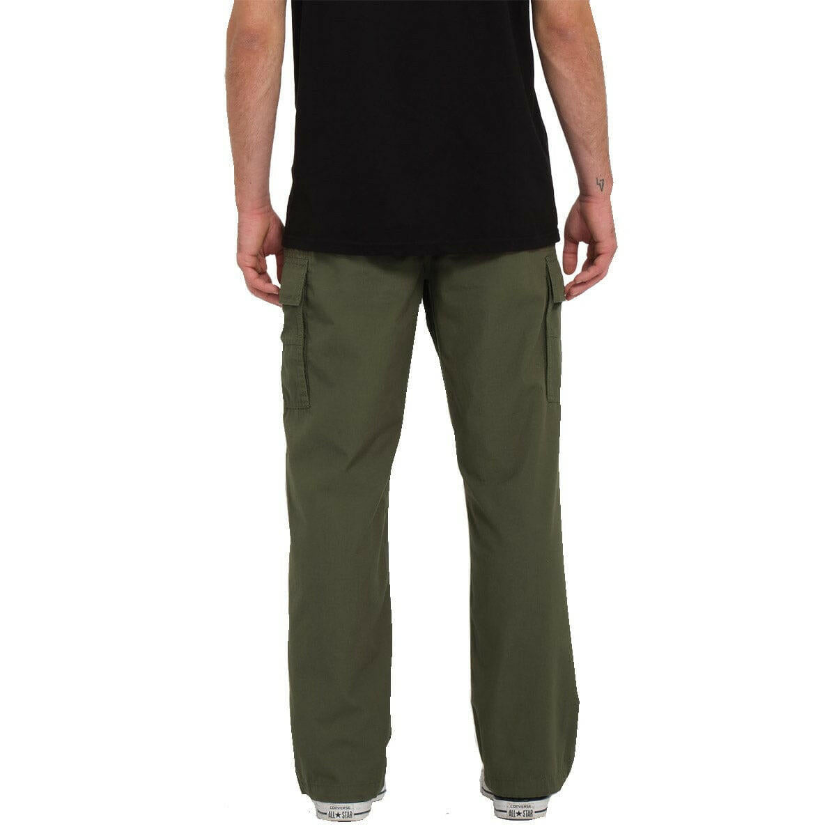 Volcom - Squads Cargo Loose Tapered Pants Squadron Green.