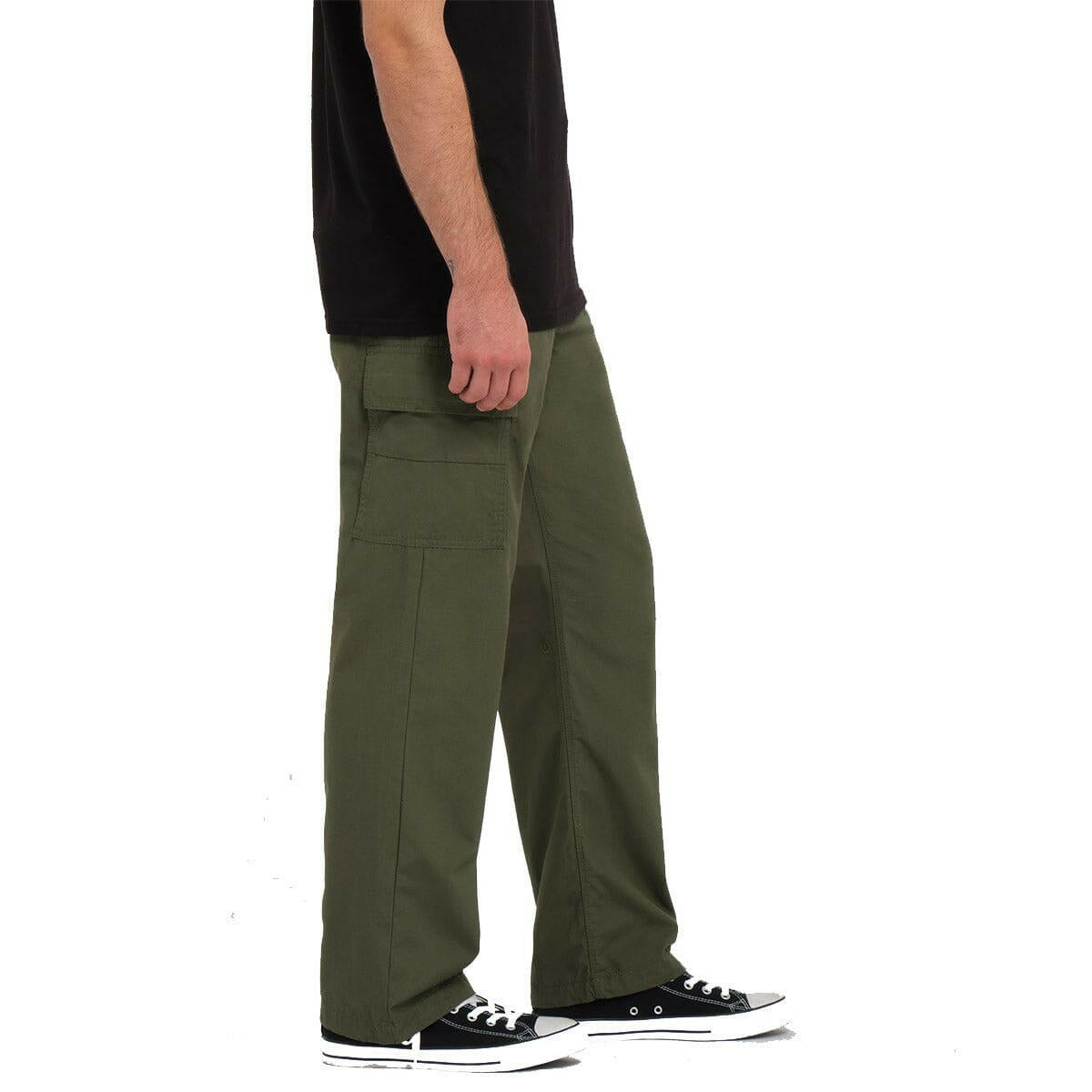 Volcom - Squads Cargo Loose Tapered Pants Squadron Green.