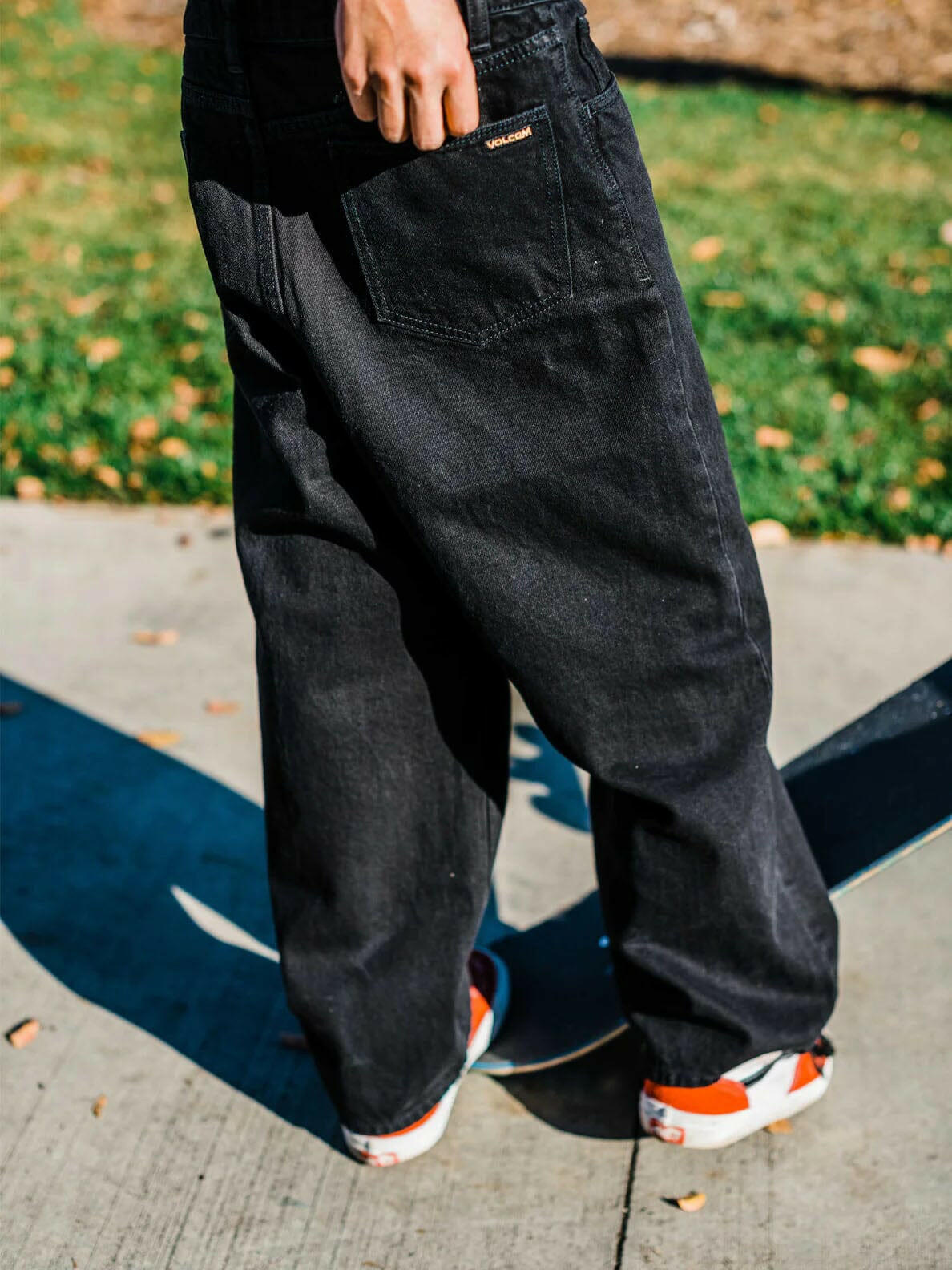 Volcom - Billow Denim Youth Pants Black.
