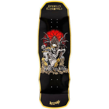 Welcome - A7X Hail To The King on Dark Lord 9.75 Skateboard Deck.