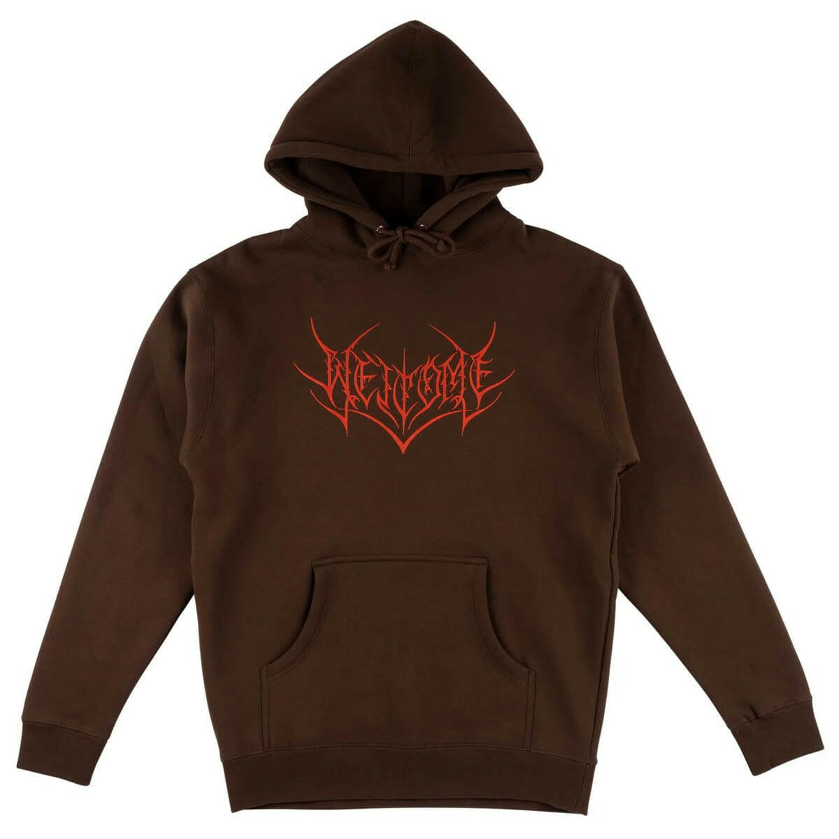Welcome - Big Splinter Hoodie Brown/Red.