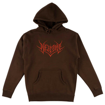 Welcome - Big Splinter Hoodie Brown/Red.